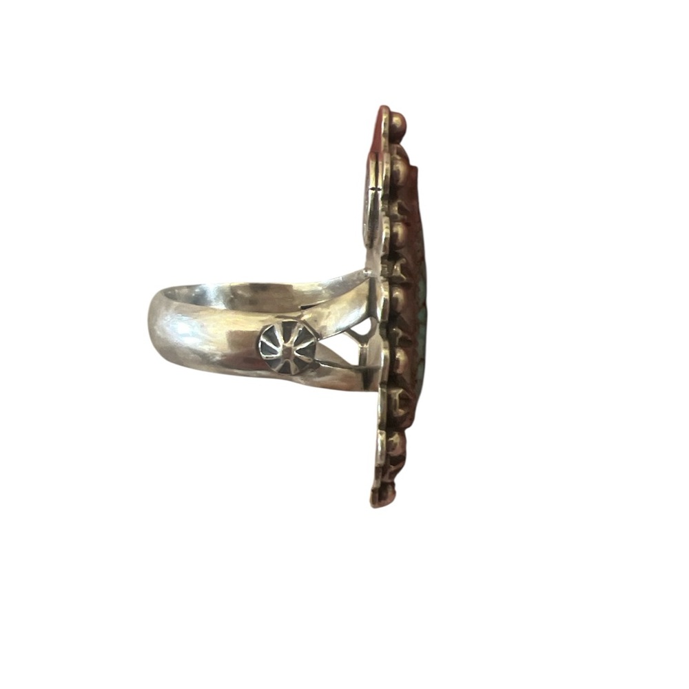 Turquoise Arrowhead Ring - image 3